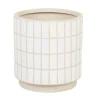 Hanson Alo Planter - White Speckle Tile