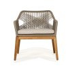 Key Largo Outdoor Dining Chair – Light Grey