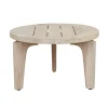 Montana Round Side Table - Aged Teak