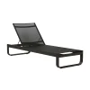 Pier Curve Sunbed - Black - Black