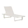 Pier Sleigh Sunbed - White - White