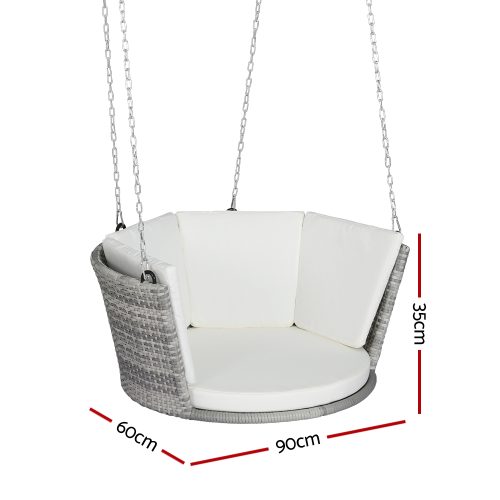Porch swing with chain
