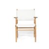 Zen Armchair – White – Close Weave