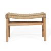 Zen Lazy Chair Ottoman – Sand (Close Weave)