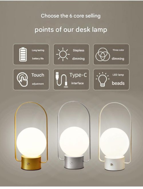 3-color dimmable lamp