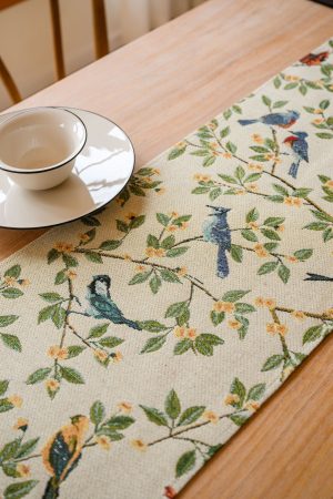Birds & Branch Table Runner