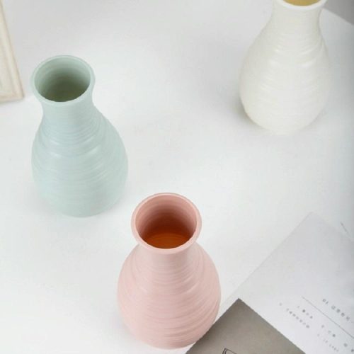 Blue Desk Flower Holder