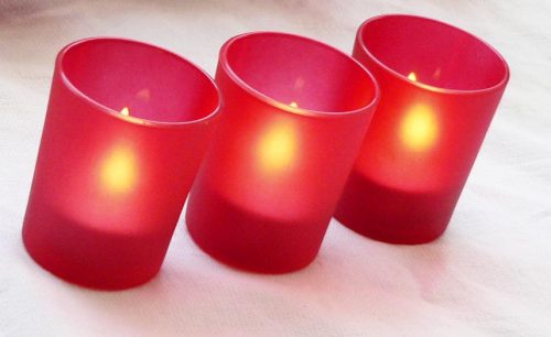 Bridal Shower Candle Decor