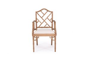 Chippendale Armchair – Weathered Oak