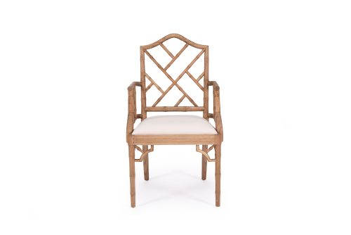 Chippendale Armchair – Weathered Oak