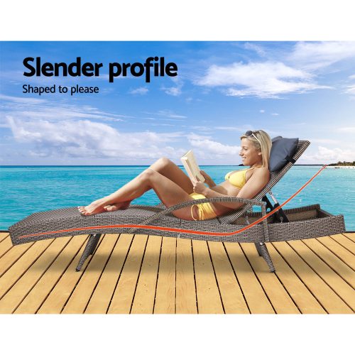 Gardeon wicker armchair