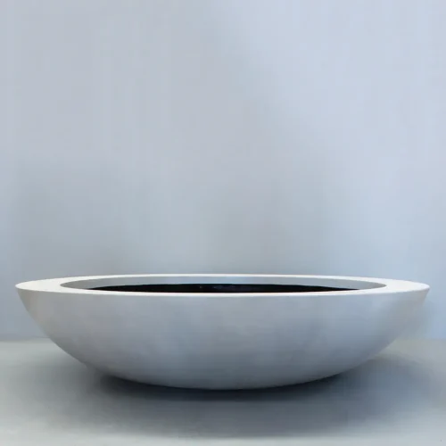Grey Seating Bowl Planters