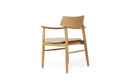 Harlow Dining Armchair – Natural