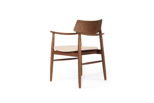 Harlow Dining Armchair – Walnut