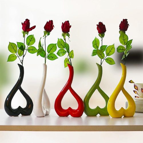 Heart Design Vase