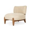 Iris Occasional Chair – Natural on Caramel Frame