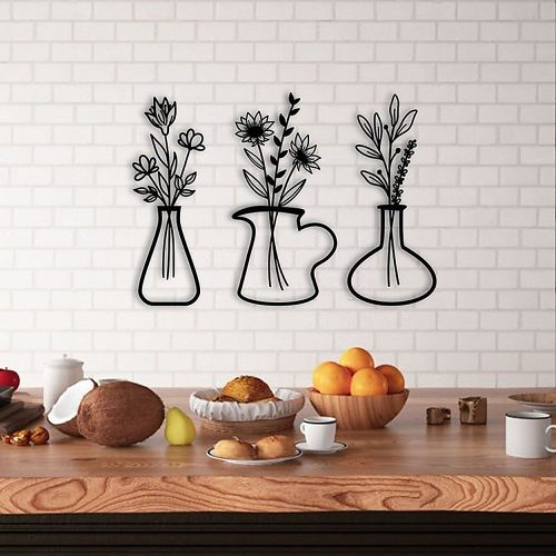 Iron Floral Wall Decor