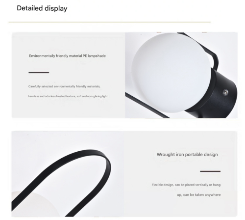 LED touch control light