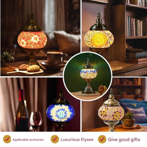 Moroccan style table lamp