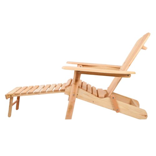 Natural Wooden Patio Set