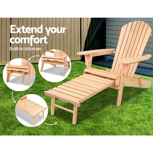 Rustic Garden Chair Set