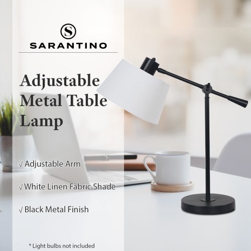 Sarantino black lamp