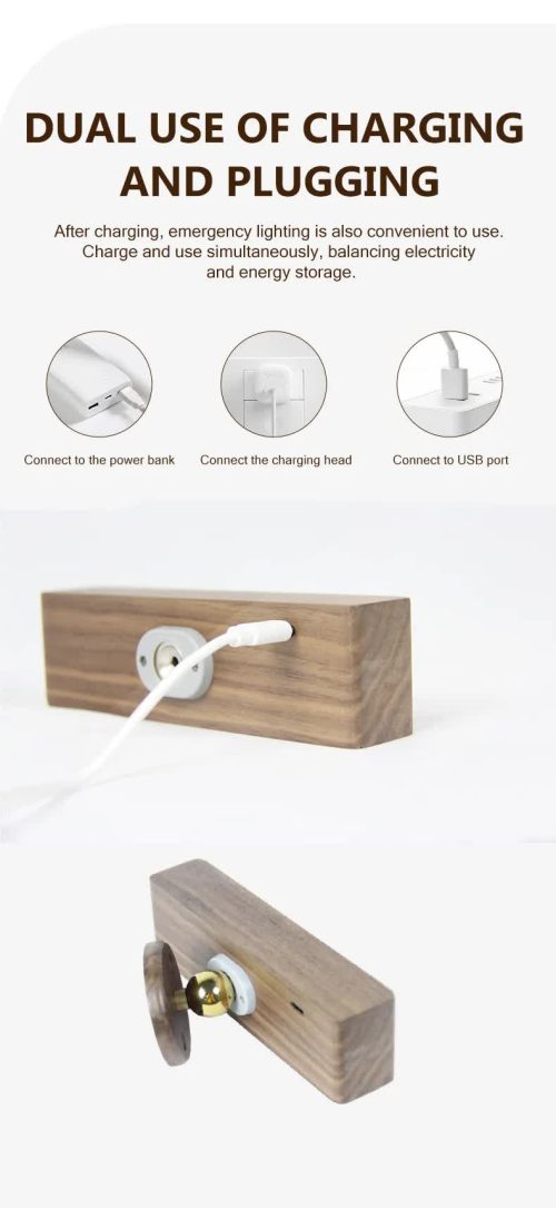Scandinavian LED wall lamp