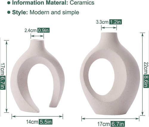 Set of 2 Vases