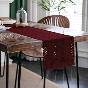Twisted Handmade Tassel Table Flag