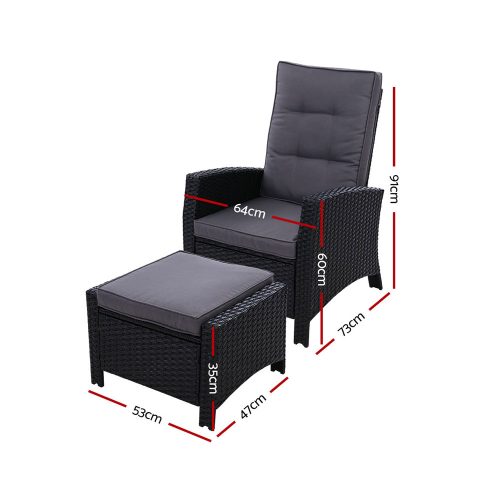 adjustable outdoor lounger