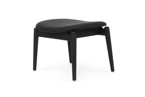 black footstool furniture