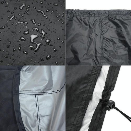black patio furniture cover