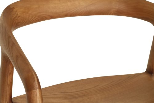 caramel finish stool