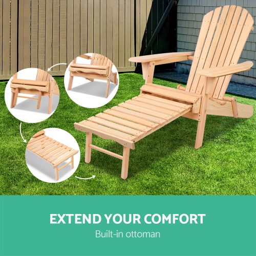 classic Adirondack seating
