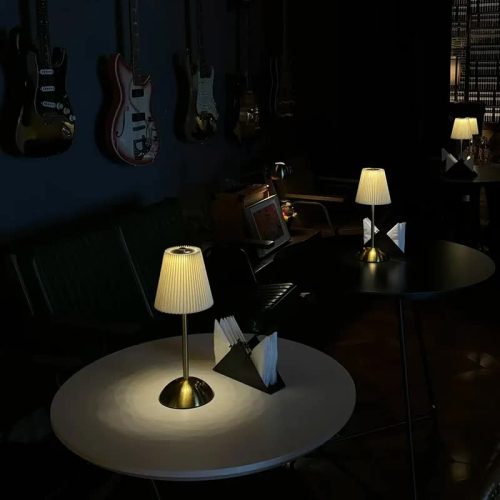cordless fabric lamp