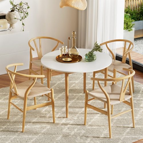 curved back dining chairs
