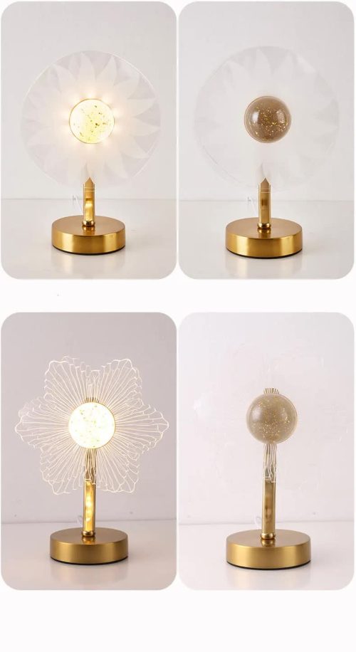 decorative flower lamp