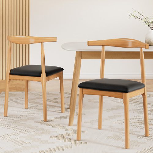 elegant black chairs