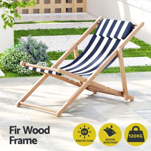 foldable sun lounger