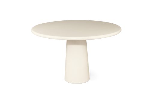 ivory round table
