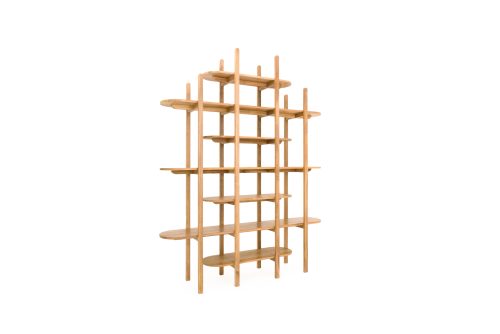 mid-size bookshelf