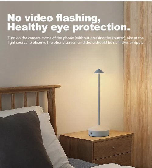 minimalist bedside lighting