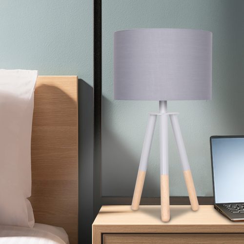 minimalist tripod lamp
