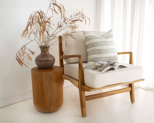 modern armchair