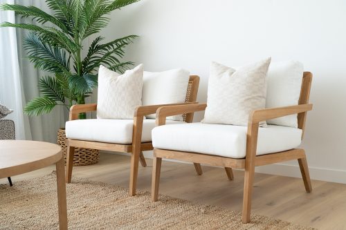 modern armchair