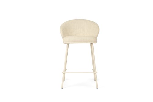 natural upholstery stool