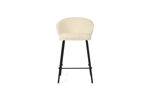 natural upholstery stool