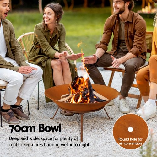 outdoor fire pit bowl