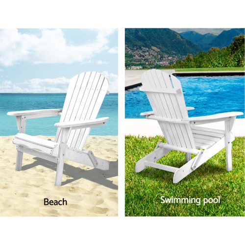 outdoor lounge chair white