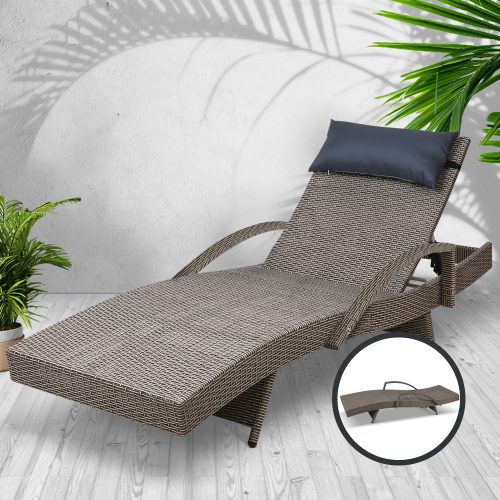 reclining garden chair